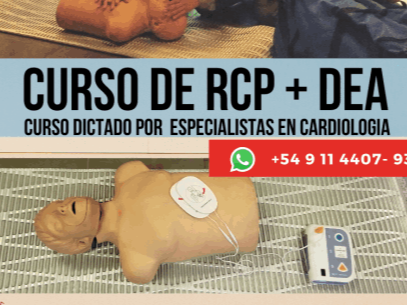 curso de rcp reanimacion cardiopulmonar y dea